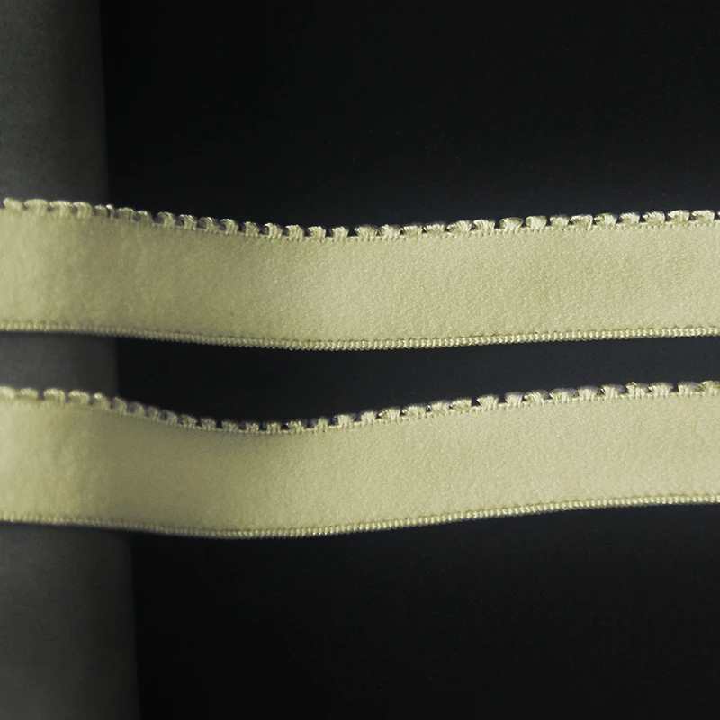 High Elastic Brush Picot Elastic Band 15 mm Width Skin Rubber Tape Bra Underbust Accessories 5/8
