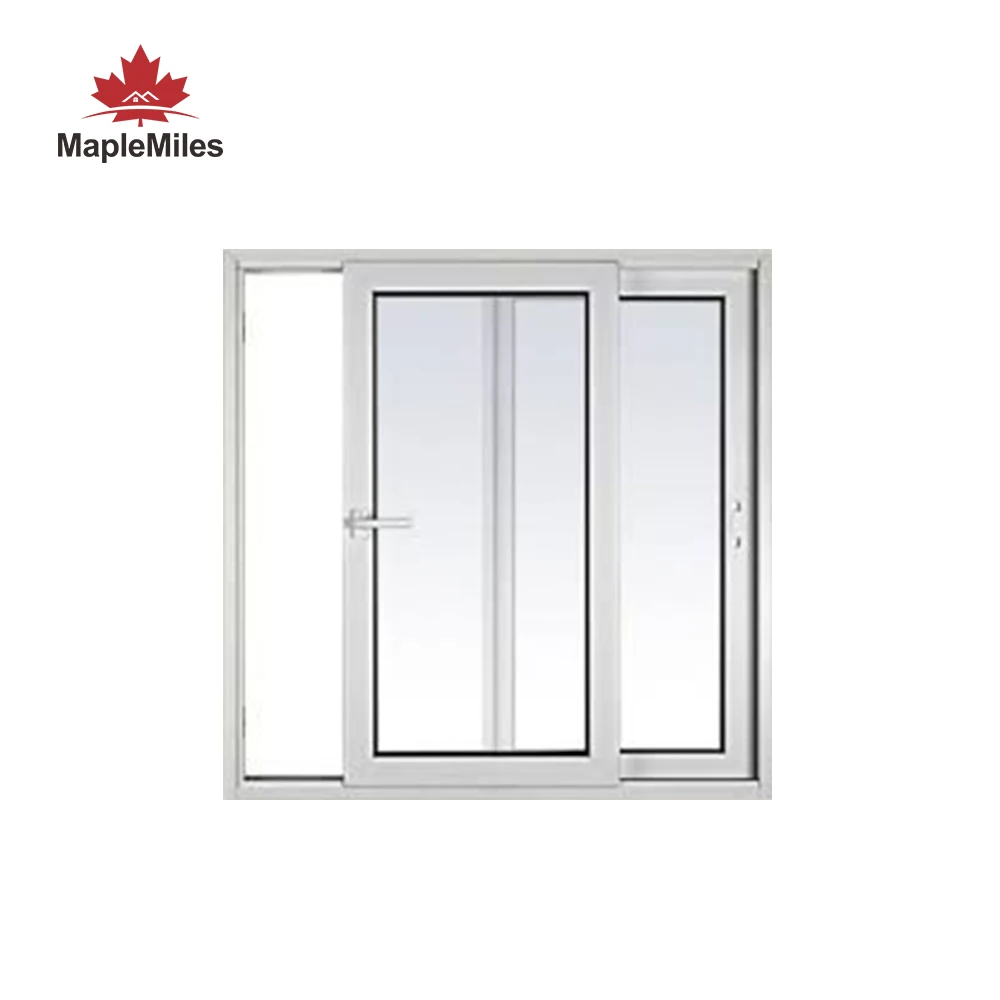 Теплоизоляционное стекло Maplemiles 36X72 мм, белый ПВХ, раздвижное окно для дома