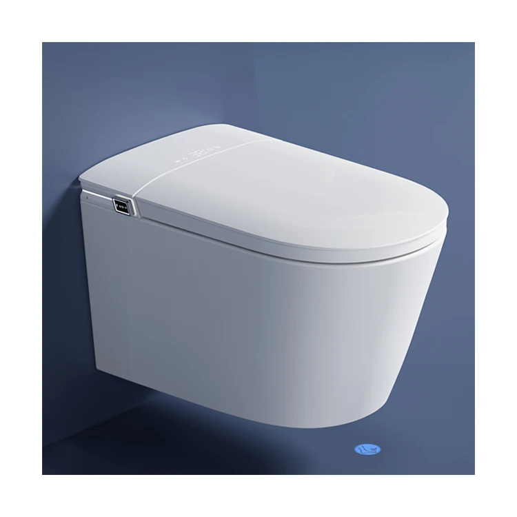 Luxury Sanitary Ware Hanging Water Saving Inodoro Wc Foot Sensor Electric Toilet Bowl Wall Hung Smart Toilet for Hotel