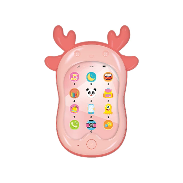  New Arrival Saft Chewy Soft Teether Baby Toy Smartphone