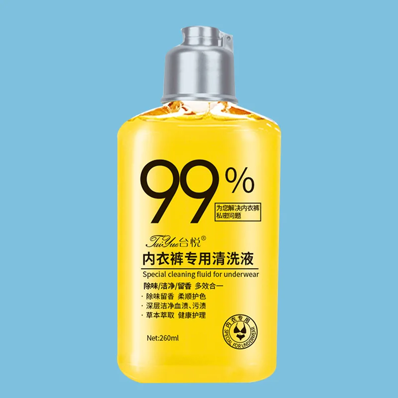 Underwear Laundry Detergent Sterilization Smooth Blood Stain Removal Underwear Cleaning Solution for Women and Babies Oem