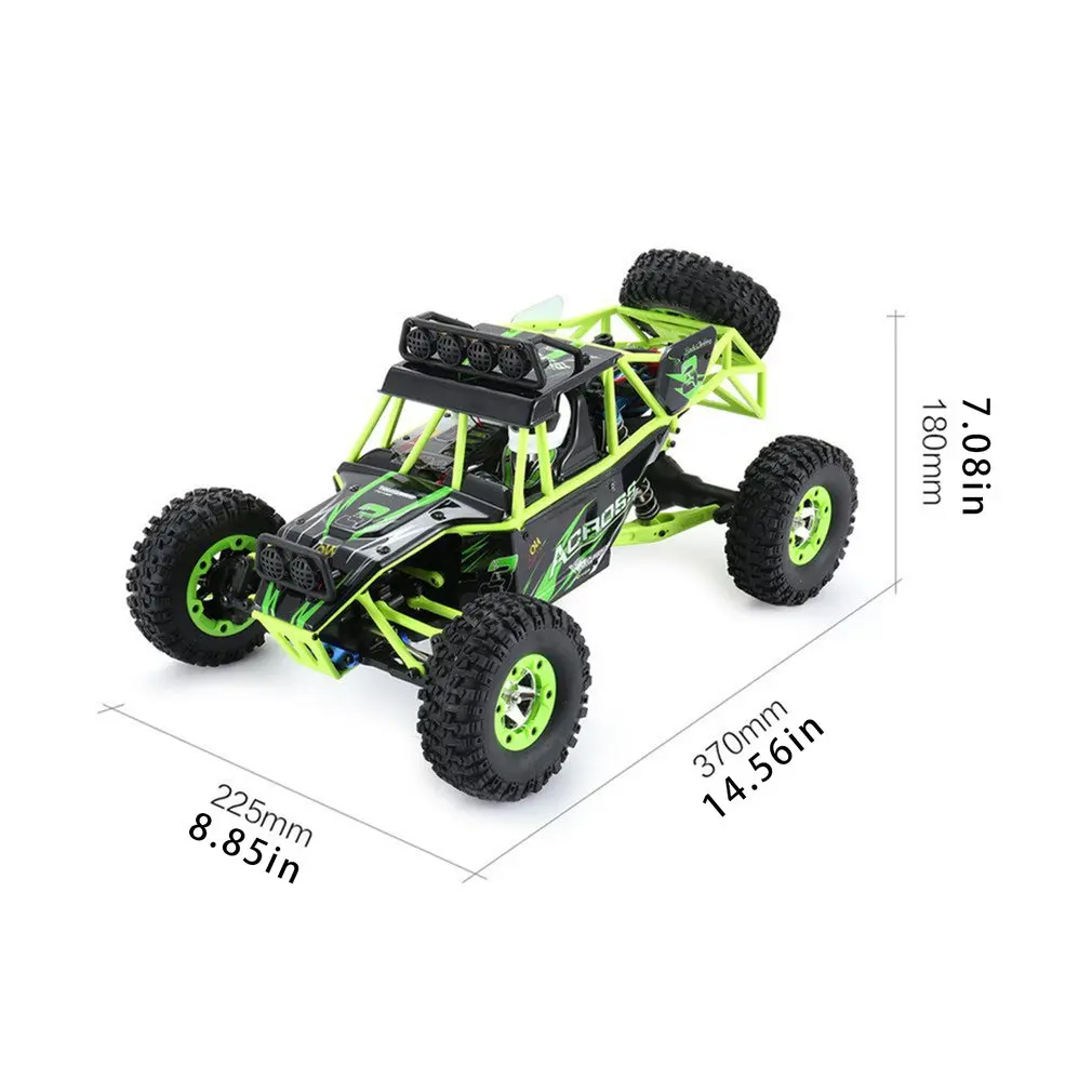 WLtoys 12427 2.4G 1:12 4WD Crawler Remote Control RC Car Crawler RTR 50km/H High Speed RC Off-road Buggy Vehicle Trucks Car Toys
