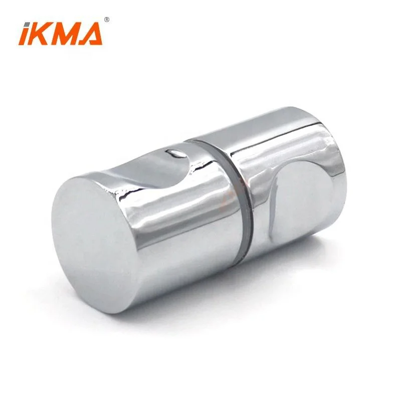 Factory direct sale stainless steel solid brass chrome round door knob shower glass door handle knob