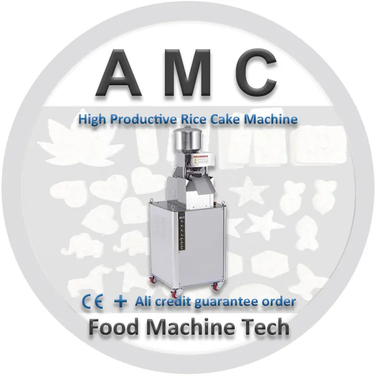 Americhi Puffed Cake Processors + Low Calories 8cm Rice Cracker Making Machine +