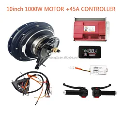 MEIDISI 10 inch 1000w 60/72v motorcycle modification Kit Electric Motorcycle scooter Hub motor kit