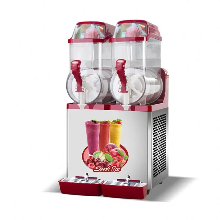 Automatic Frozen Daiquiri Ice Slushie Machine New Home Use Eismaschin Granita Daquiri Slash Slush Ice Restaurant Key Motor