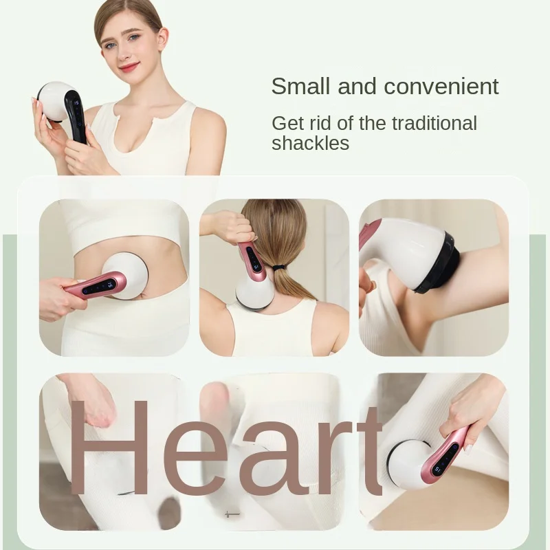 Electric 8 Massage Heads Back Shoulder Beater Hammer Stick Full Body Tissue Massage Stick Body Stress Massage Hammer