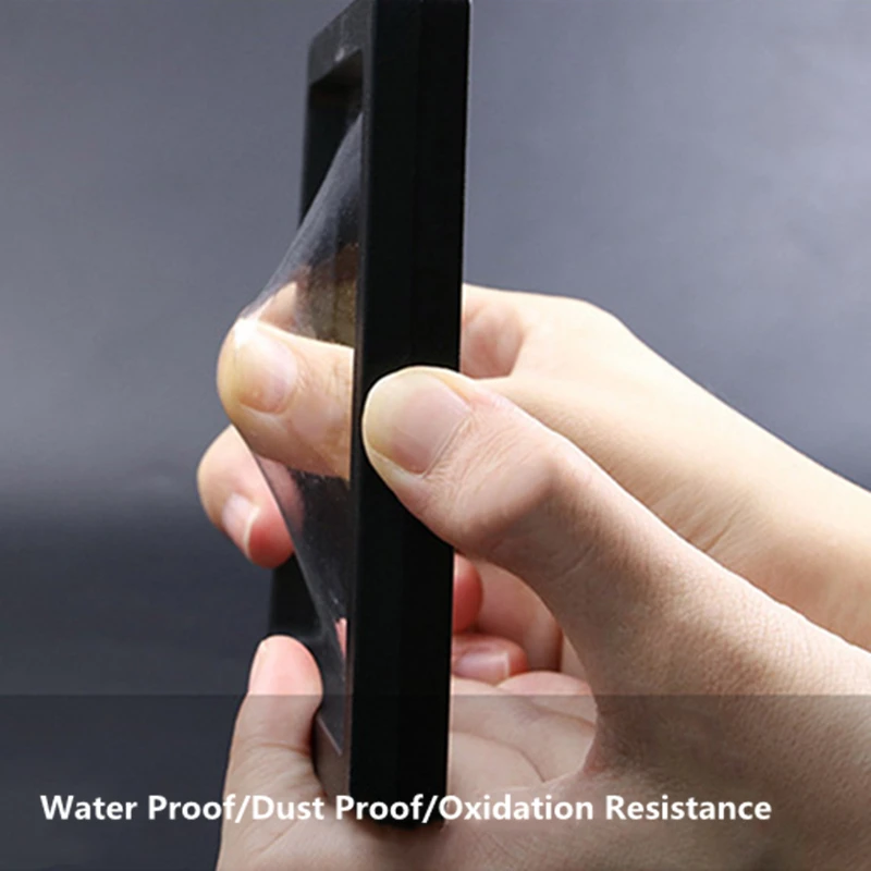 Luxury White PE Thin Film Suspension Jewelry Display Box Ring Necklace Bracelet Storage Transparent Jewelry Packaging Box