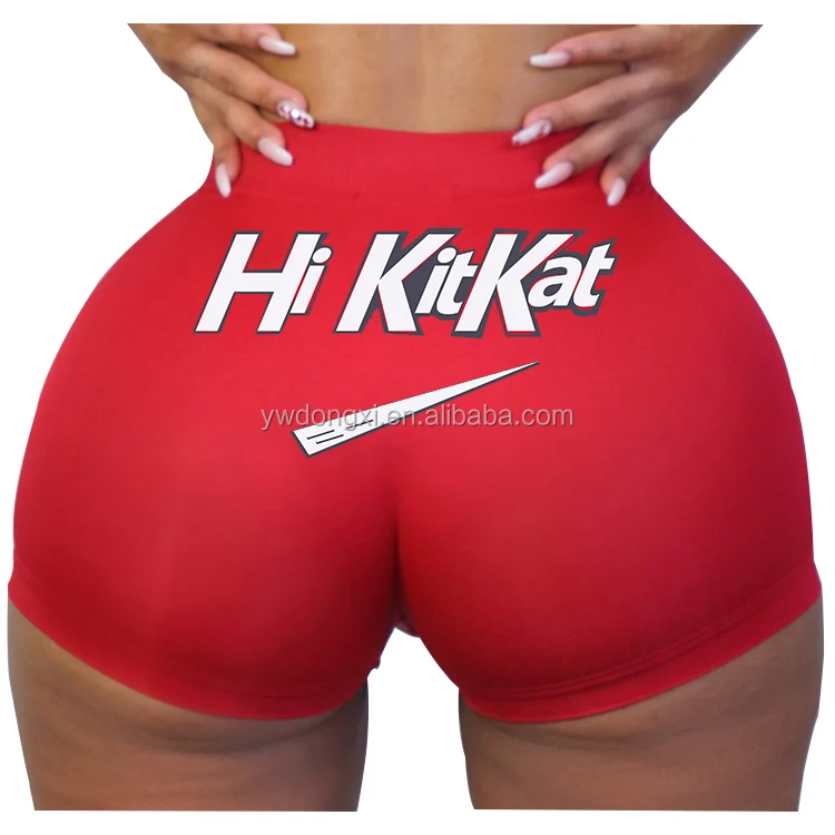 Новинка; Стильная модная женская обувь для девочек; Детские шорты; Тренировки с высокой талией для женщин короткий