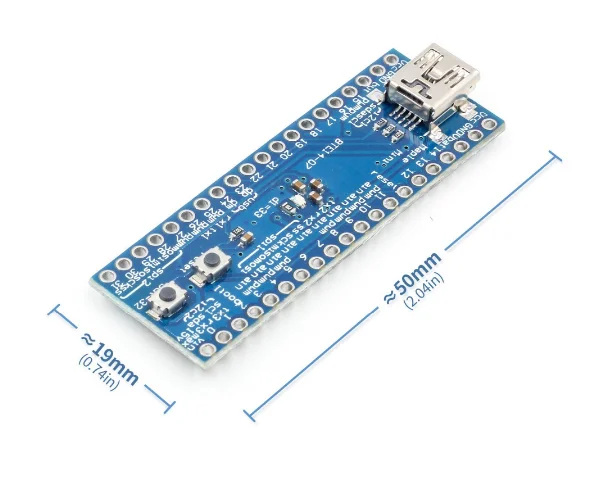 STM32F103CBT6 клен Мини рука STM32 Cortex-M3 плата контроллера Модуль 3 V USB цифрового ввода-вывода PWM шпильки