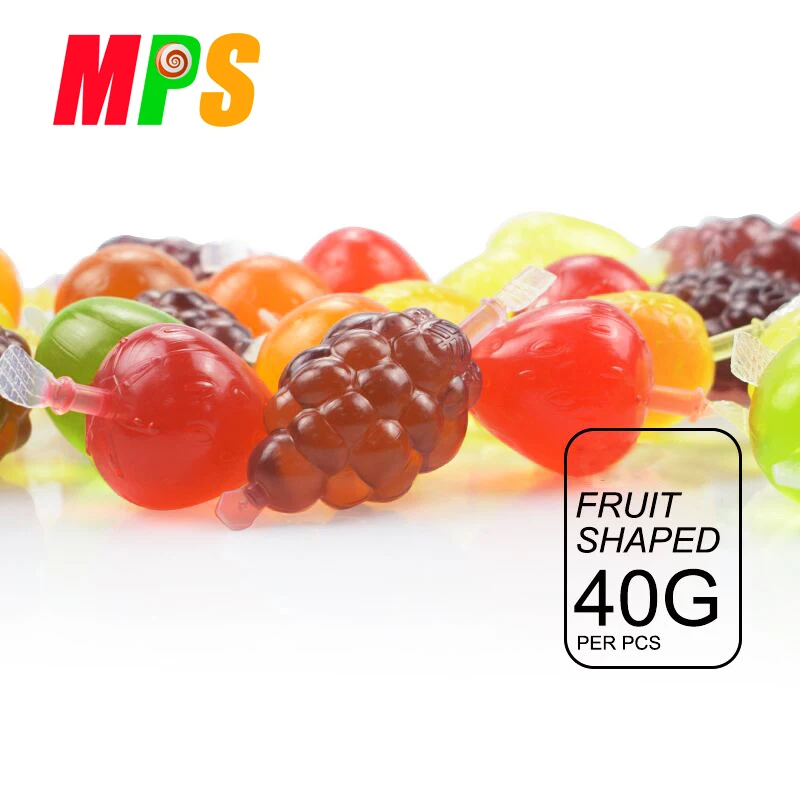 Yummy Fruity Jelly Pudding Container Halal Jelly Candy  in Jar