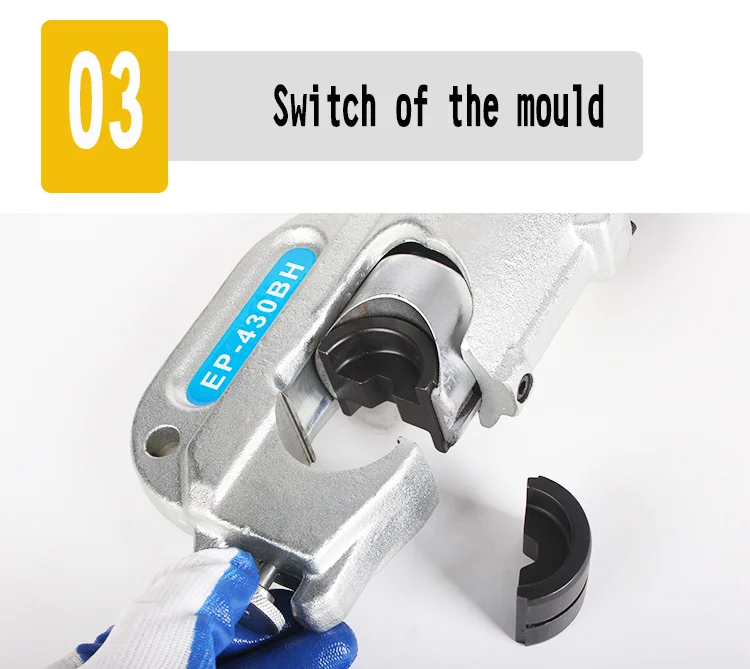 Hand Hydraulic Hose Crimping Tool/Hydraulic Wire Battery Cable Lug Terminal Crimper Crimping Tool