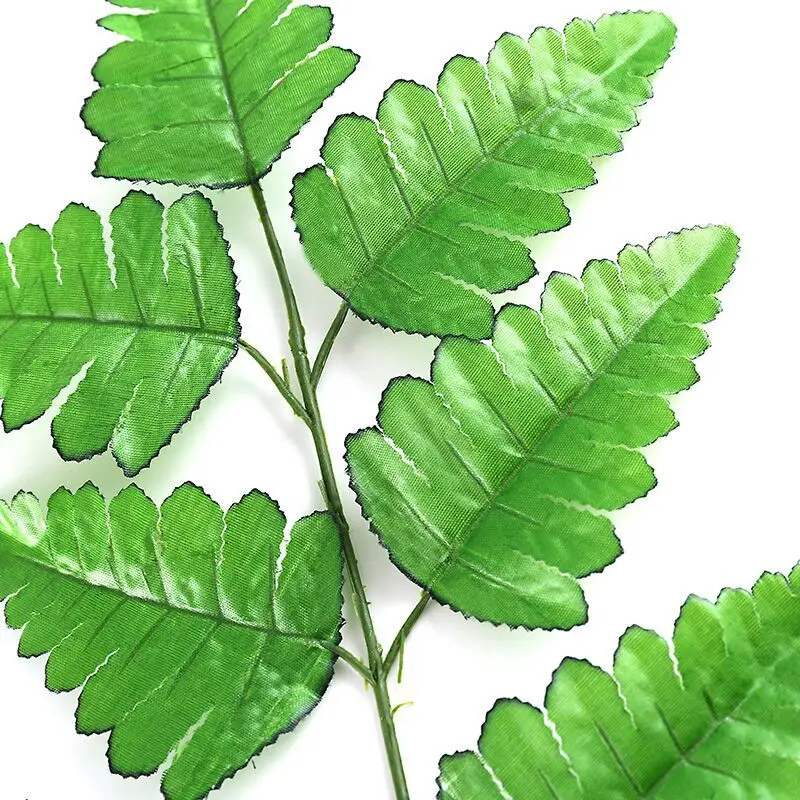 Wholesale Flower Arrangement Accessories Plant Wall Decoration Wedding Decoration Simulation Green Plant Leaf Persian Leaves