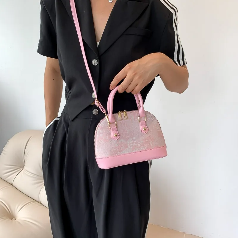 2024 Unique Women Fashion Luxury Shell Shape Designer Handbags Famous Brand for Ladies