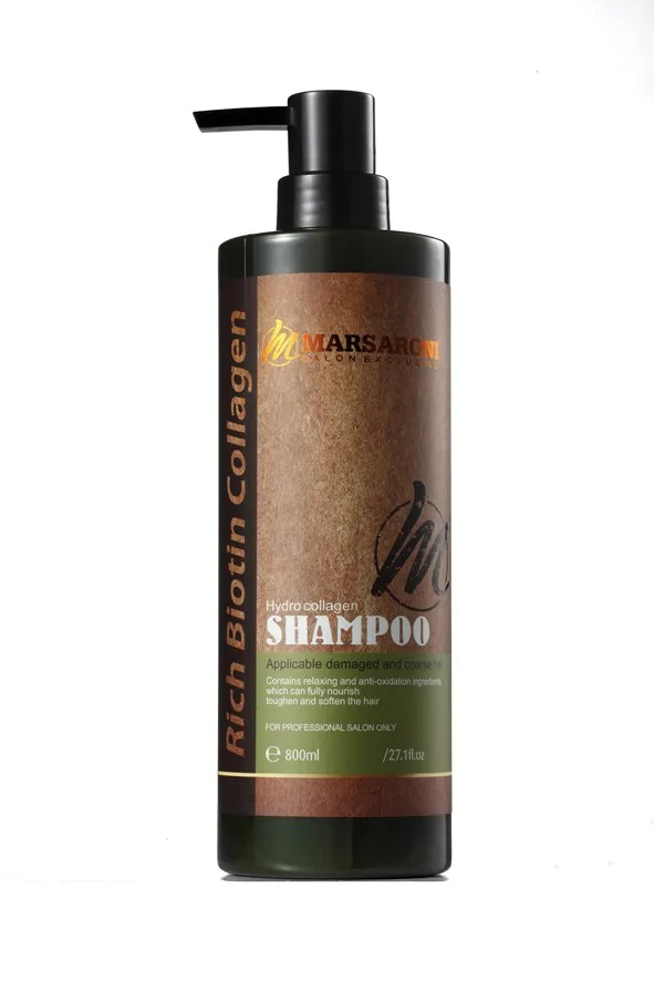 wholesale masaroni brazilian keratin rebonding products collagen repair shampoo