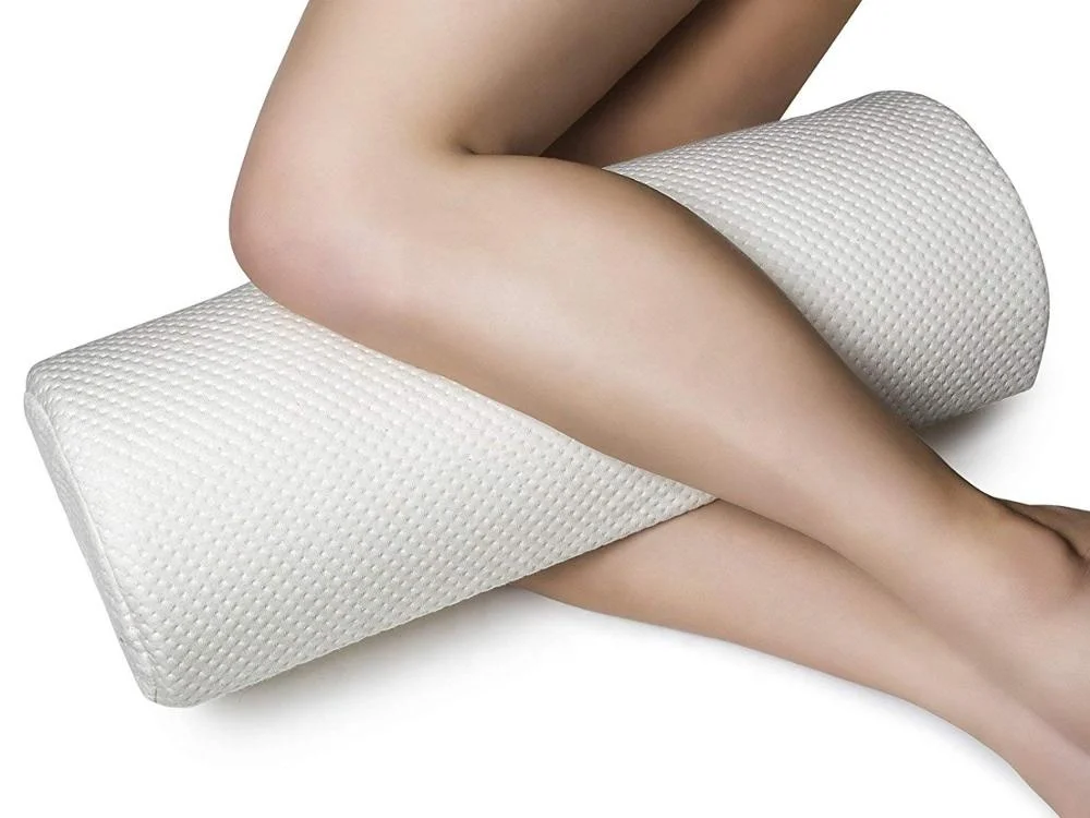 
Premium Quality Memory Foam Bed Wedge Pillow Knee Support Cushion Cover 