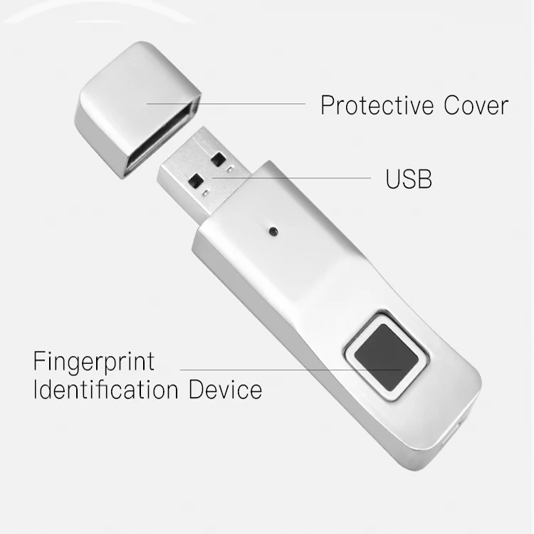 USB1.1/USB2.0/USB3.0 Новый 0 05 s отпечатков пальцев шифрование 32G Мини-металлическая USB