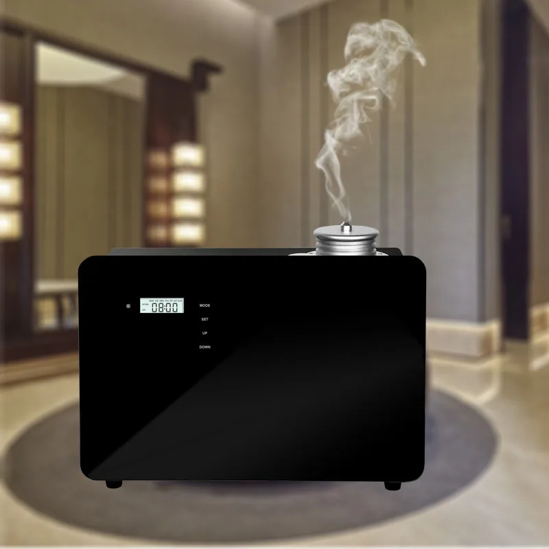 Maxair 1000ml Metal Black Wall Mounted Automatic Hotel Lobby Professional Scent Diffuser Electric Aroma Machine