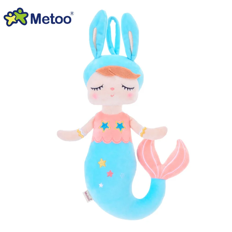 Metoo 2023 Hot-selling High Quality PP Cotton  Cute Plush Stuffed Baby Doll Angela Baby For Newborn Gift