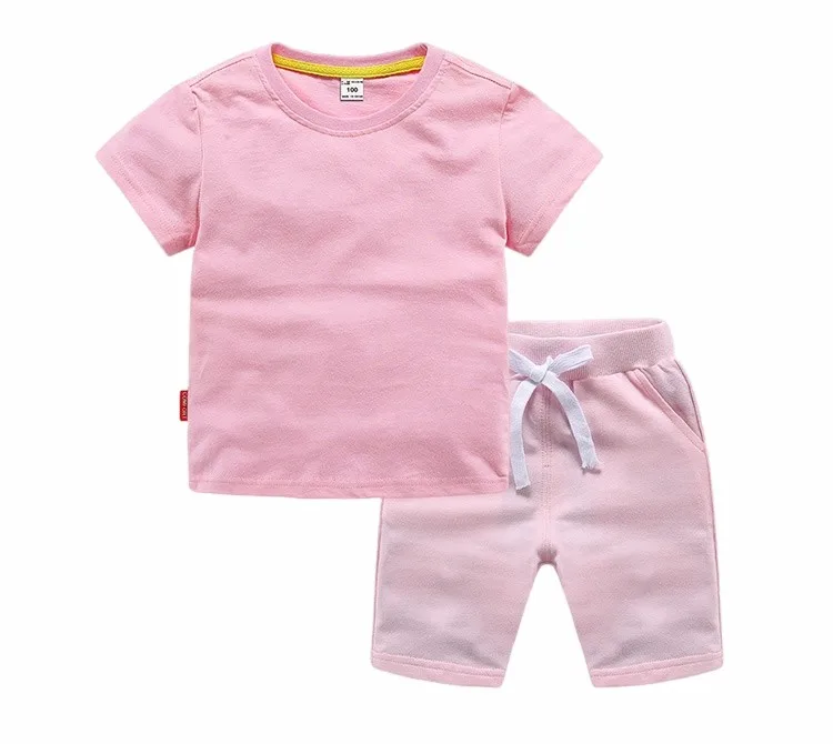 Oem Label Custom Made Boy Clothes For Kids Summer Set Kid Clothing Sets 4 To 12 Years Old Kids Tracksuits Sets