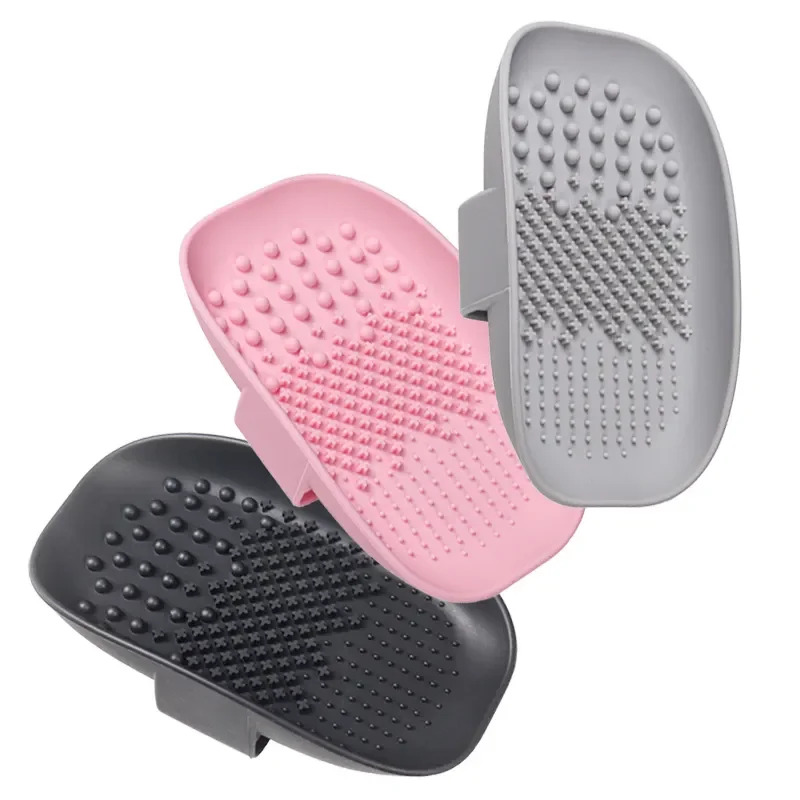 Waterproof Cleaner Sponge Remover Makeup Tool  Silicone Makeup Brush Holder