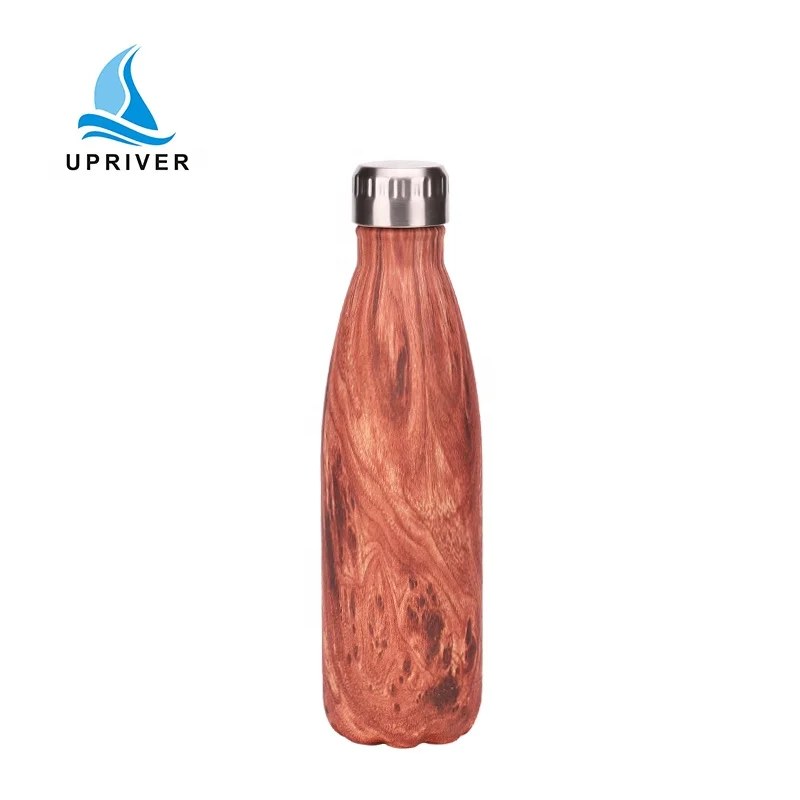 25oz Colorful Stainless Steel custom logo water bottle Double Wall Thermal Sports Cola shaped Vacuum Bottle with Lid