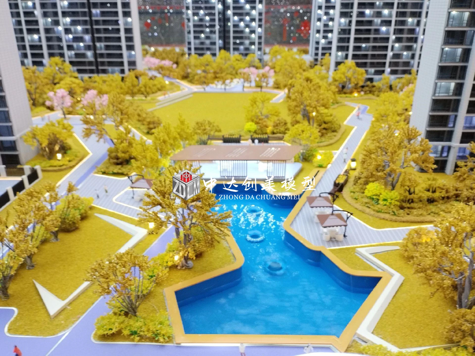 Architectural Building Scale Model Real Estate Architectural Models For Sale Architectural model of the garden