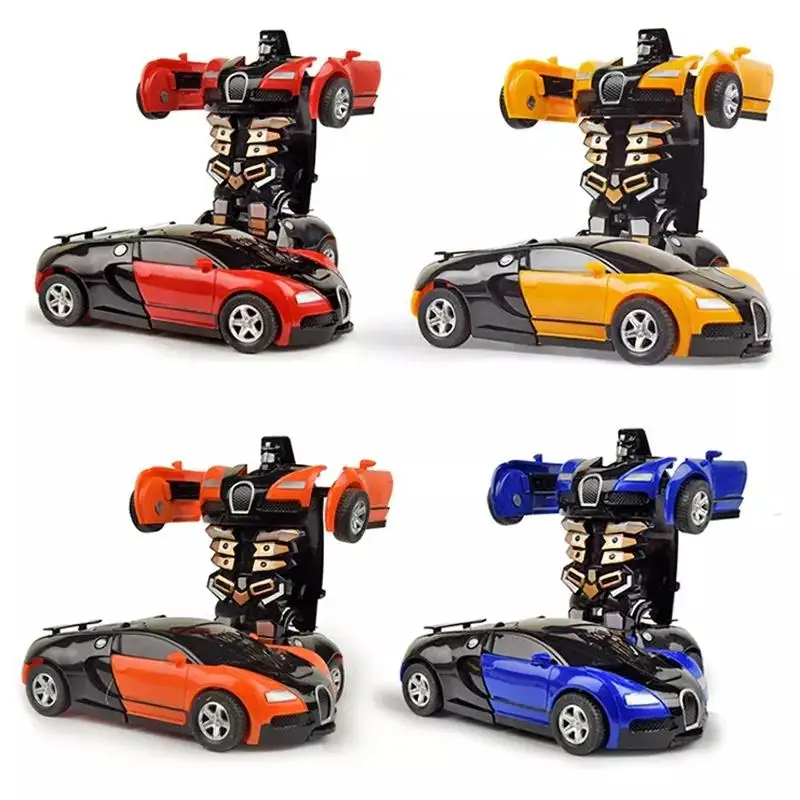 KYK New Toy 2023 Radio Control Transform Induction Deformation Robot Car Toys Robot Remote Control Car Toy For Kids