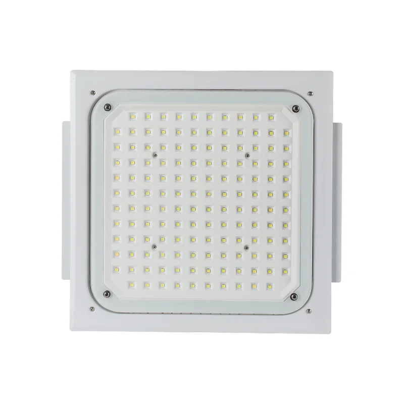 100W-250W High Brightness IP65 Waterproof Aluminum LED Explosion Proof Light Petrol Gas Station Canopy Lamps Warehouse Landscape
