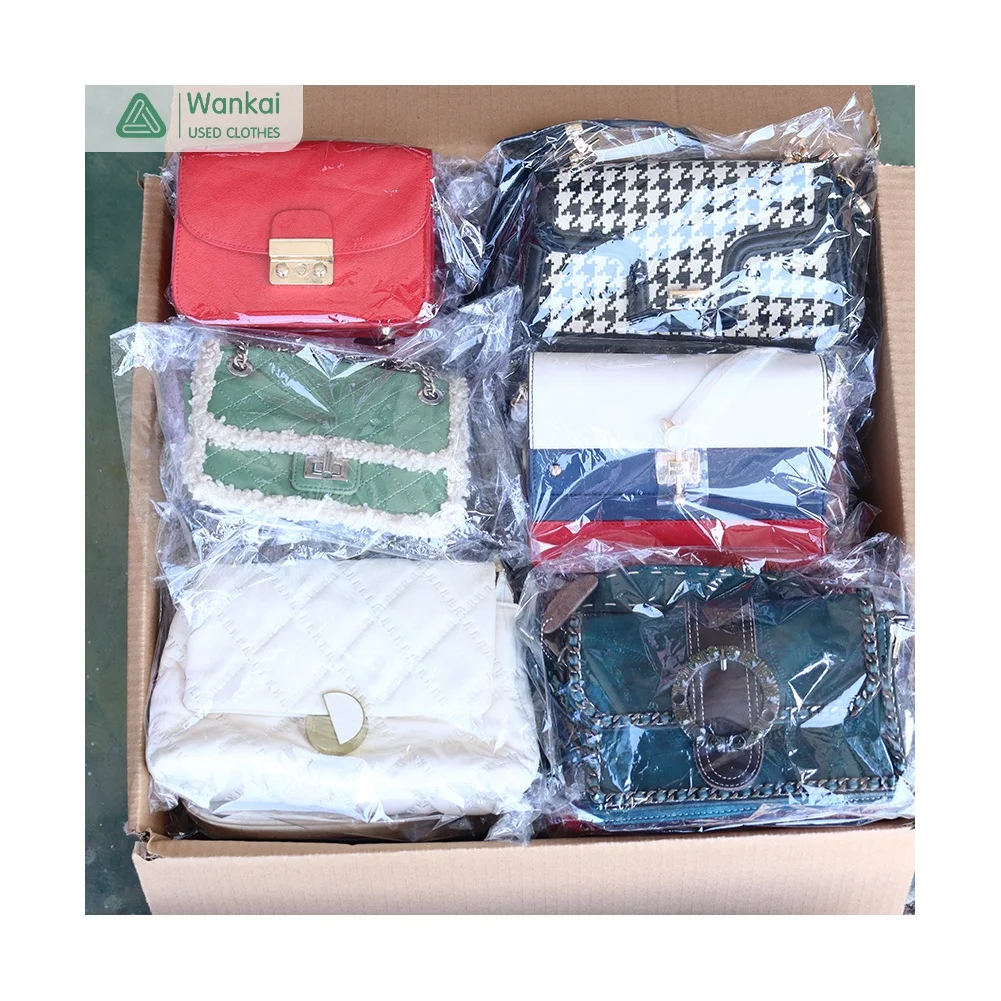 CwanCkai Top Standard Used Bags Bales Second Hand Asia Branded Ladies Secondhand Bags Luxury Bags Women Bales Wholesale
