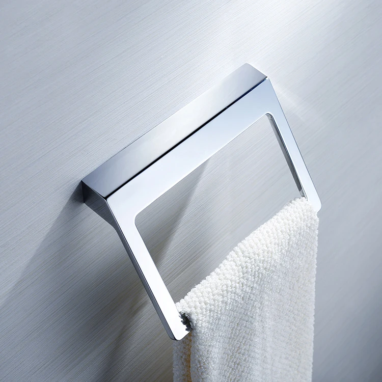 Brass  Material Chrome Plated Bathroom Accessory Set Soap Dish Holder for Bathroom