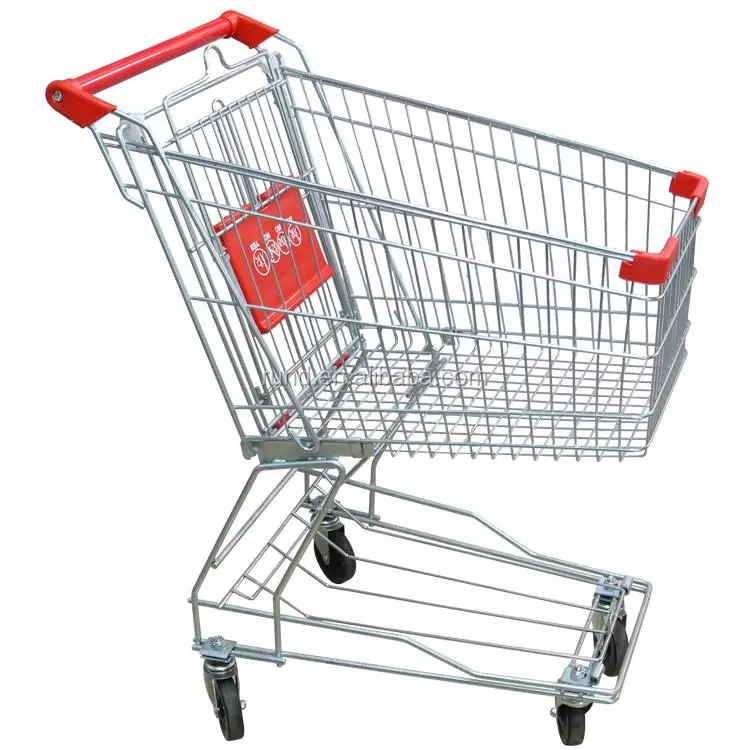 Chrome Plated Portable and Foldable RD-60A Plastic Grocery Shopping Trolley 450mm & 750mm Options 10pcs Offer