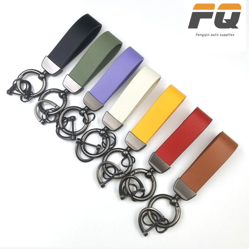 Simple car metal key chain can print pattern model LOGO key ring key chain creative hanging small gifts