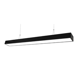 Aluminium Link-able Supermarket Suspended Recessed Hanging 28W 36W LED Linear Light