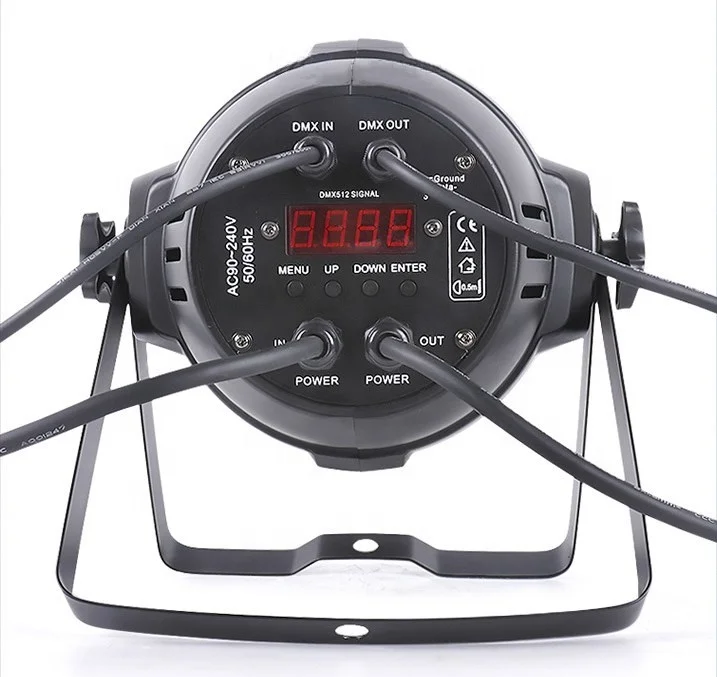 Led par can light 54x3w led par 64 rgbw or 54 3 watt par led 54x3