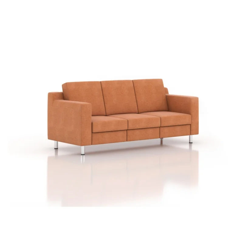 Factory Wholesale Chinese manufacturer office furniture high quality leather upholstery seating modern office sofa