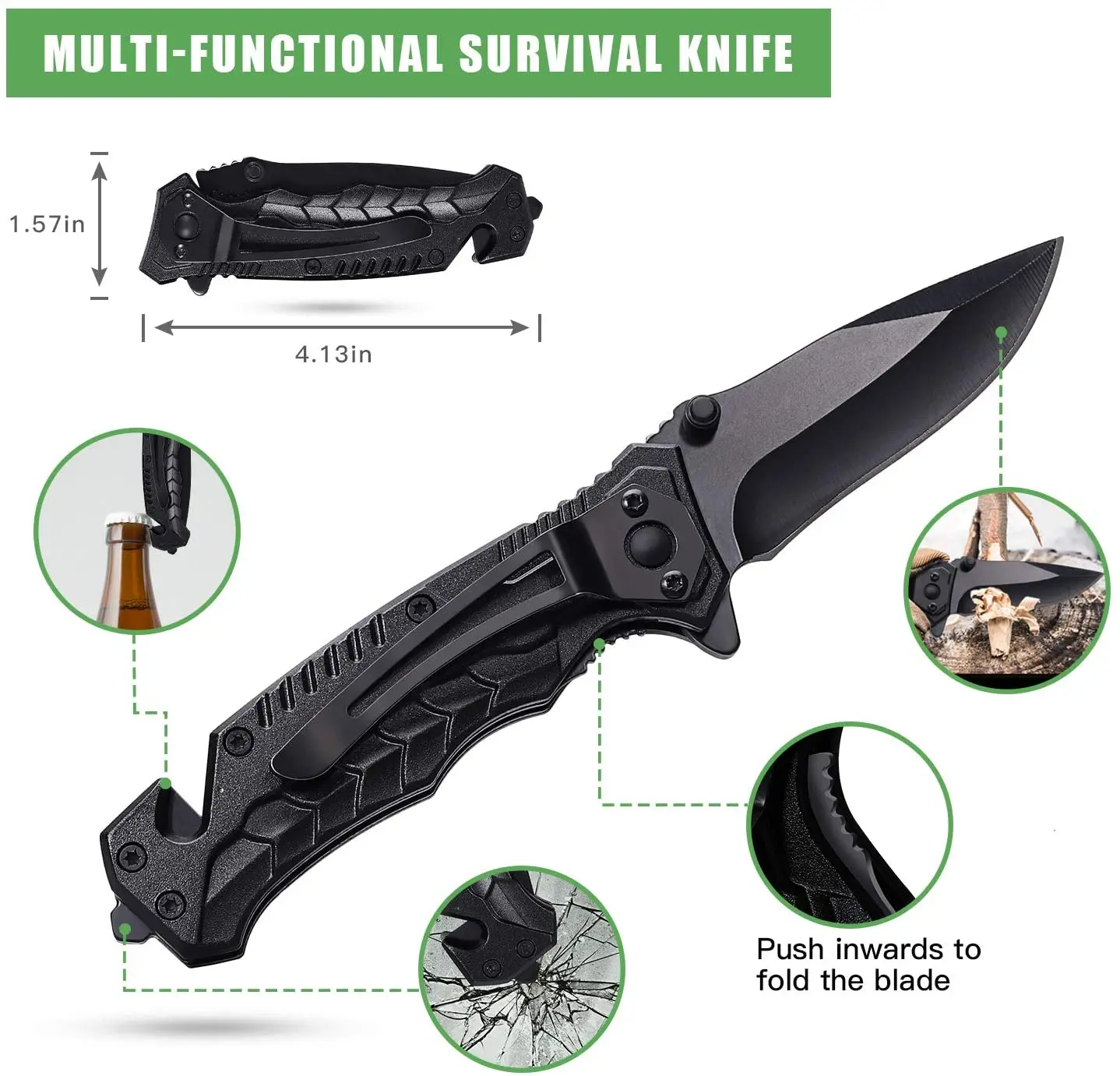 30L Outdoor Bugout Backpack Disaster Rescue kit First Aid Kit Camping Survival Emergency Kit for Hiking Hunting
