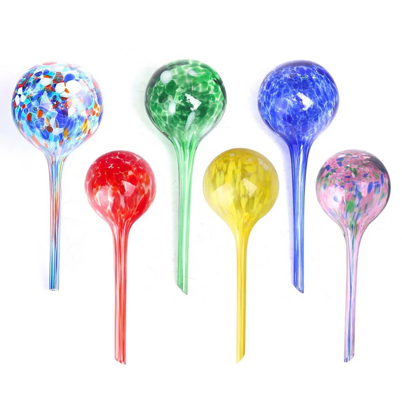 Indoor Plant Automatic Watering Bulb Glass Ball Self Watering Globes Garden Water Drip Ball For Potted Plant Aqua Globes