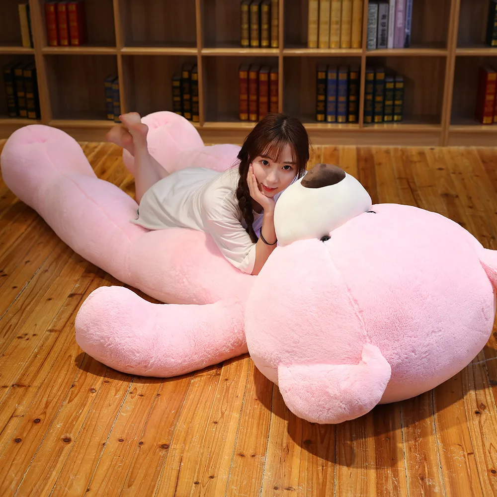 Promotion Stock 1 meter 2 M 3.4 M Giant Large Plush Teddy Bear Stuffed Soft Toy Gifts For Girlfriends Adults Kids