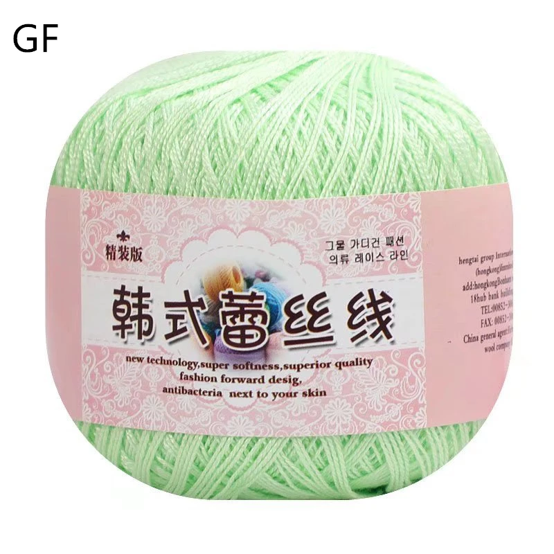 Good Quality Best Price 100% Pearl Cotton Ball 50g/ball Pearl Cotton Sewing Thread For DIY Clothing