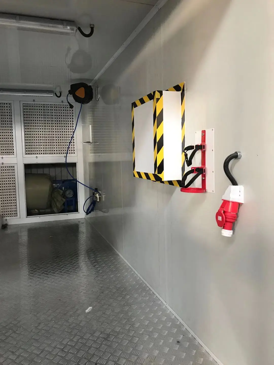 Container Spray Booth / Paint Booth/ Hot-Air Blower Spray Booth