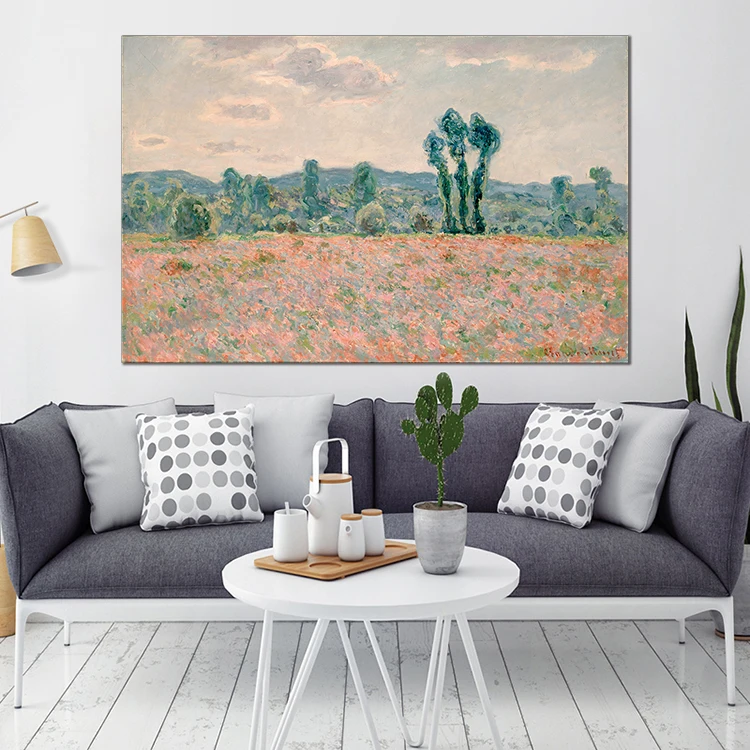 Reproduction of the famous painter Monet canvas painting and wall art for HOME DECOR decorations for living room  prints