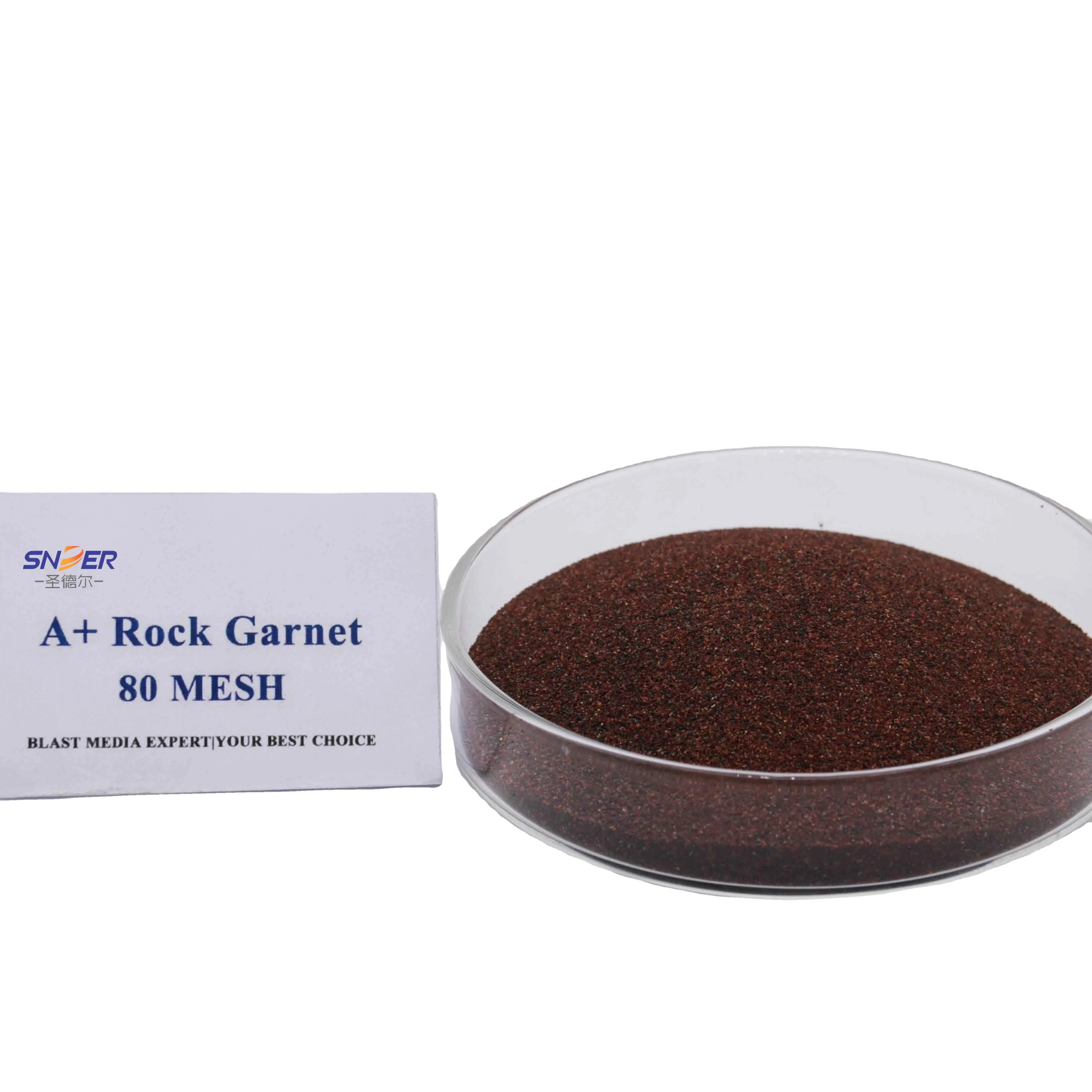 
Almandite Garnet/Abrasives Garnet Sand 80 Mesh for Water Cutting 