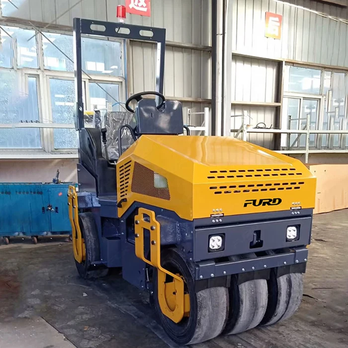 Good Price FURD 3 Ton Vibratory Pneumatic Rubber Tire Roller