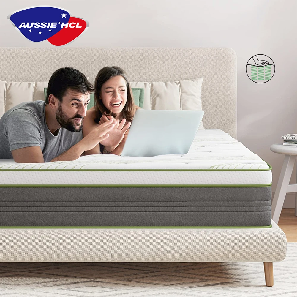 Colchones Factory Good Quality Knitted Fabric Best Sleeping Super Comfort Foam Spring Mattress Gel Memory Foam Latex Mattresses