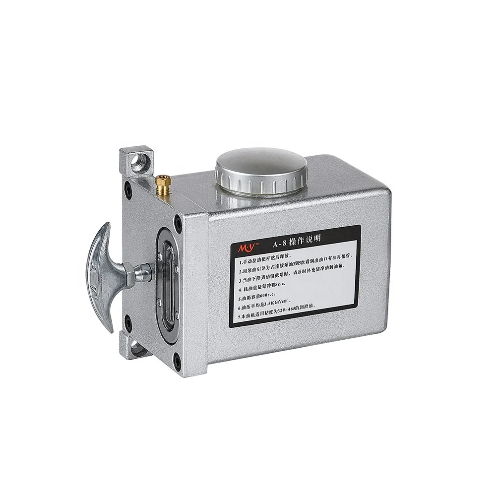 Manual Lubrication Pump Central Lubrication System Manual Oil Pump For Lathe Cnc Machine