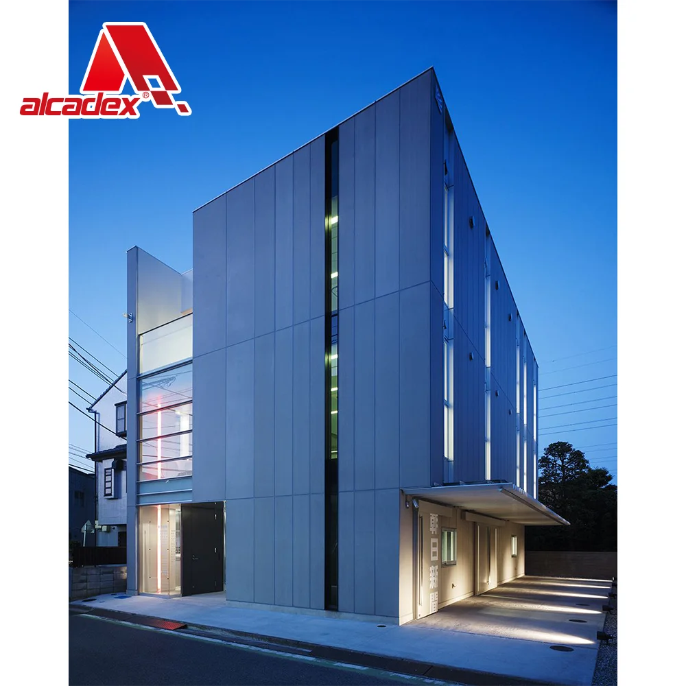 alu building facade multi finishing outdoor wall cladding material exterior fasade panel aluminum composite sandwich panels