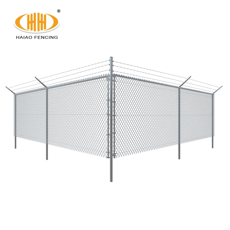 galvanized 7 ft chain link fence wire 20m roll for south africa