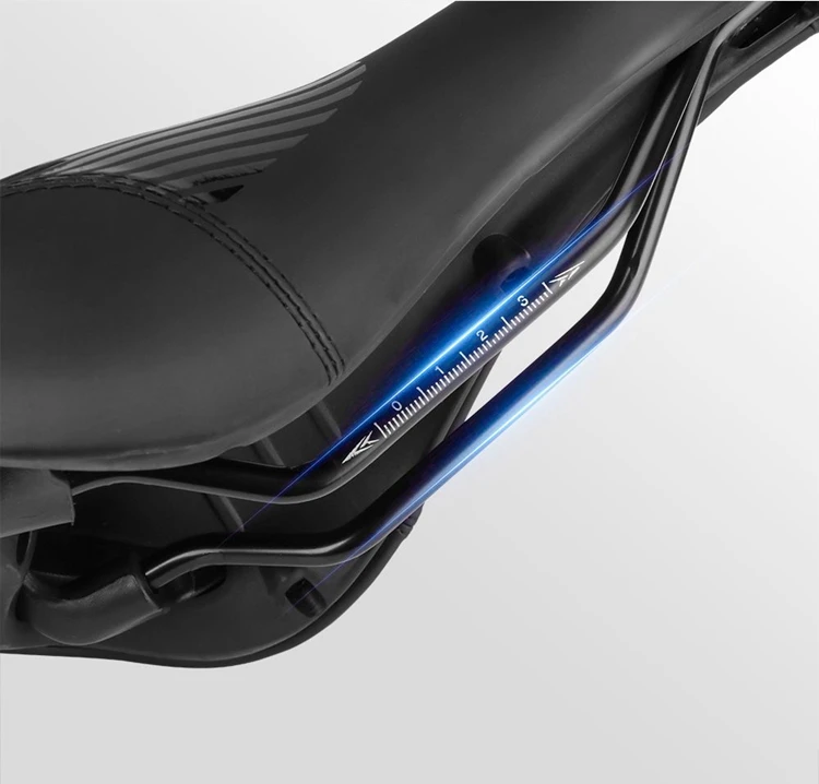 High Quality Black PU Leather Saddle MTB / Road / Folding Bicycle Saddles Soft Bike Front Seats Bike Parts