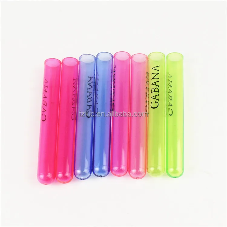 1.5 Oz. Plastic Test Tube Shots Assorted Neon Colors - 24 Count